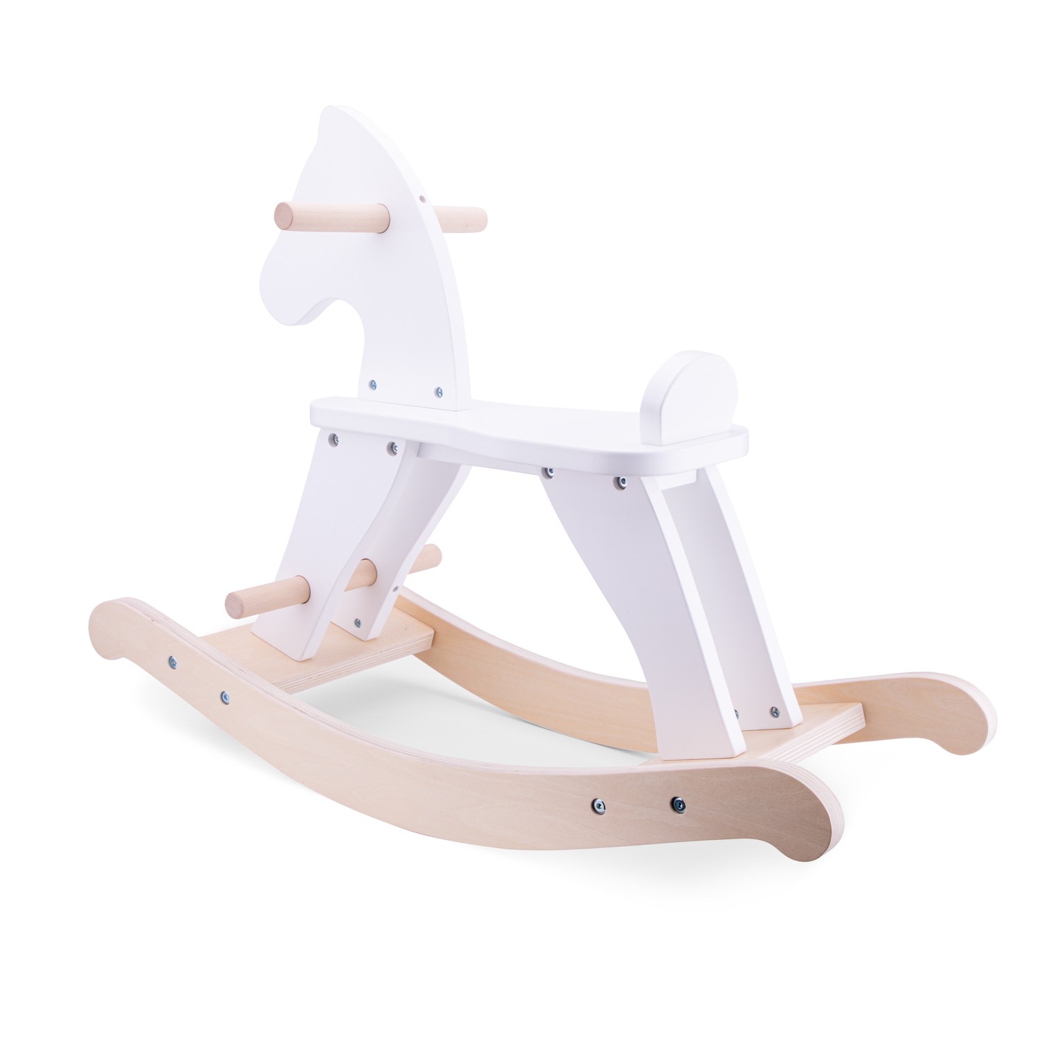 White store rocking horse